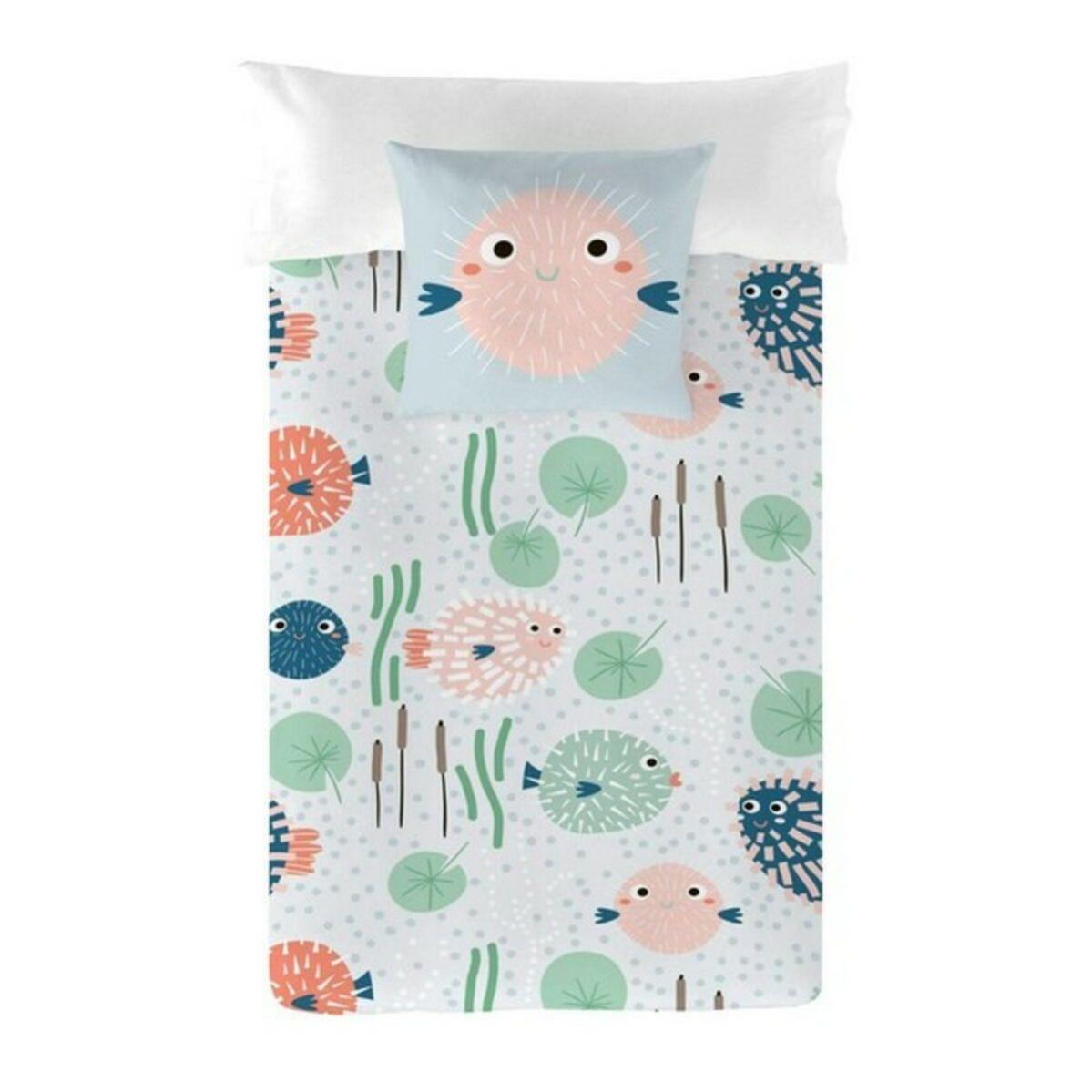 HOUSSE DE COUETTE POISSON BALLON 100% COTON LIT 90 | Leroy Merlin