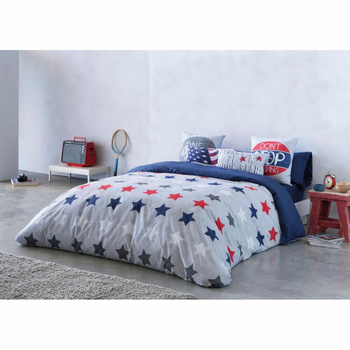 Housse de Couette Naturals American Star Lit 2 persones (220 x 220 cm