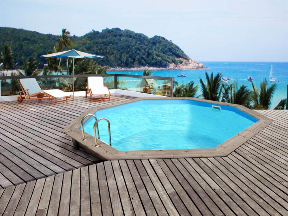 Piscina De Madera &Quot;Venecia&Quot; - 5.80 X 1.31M