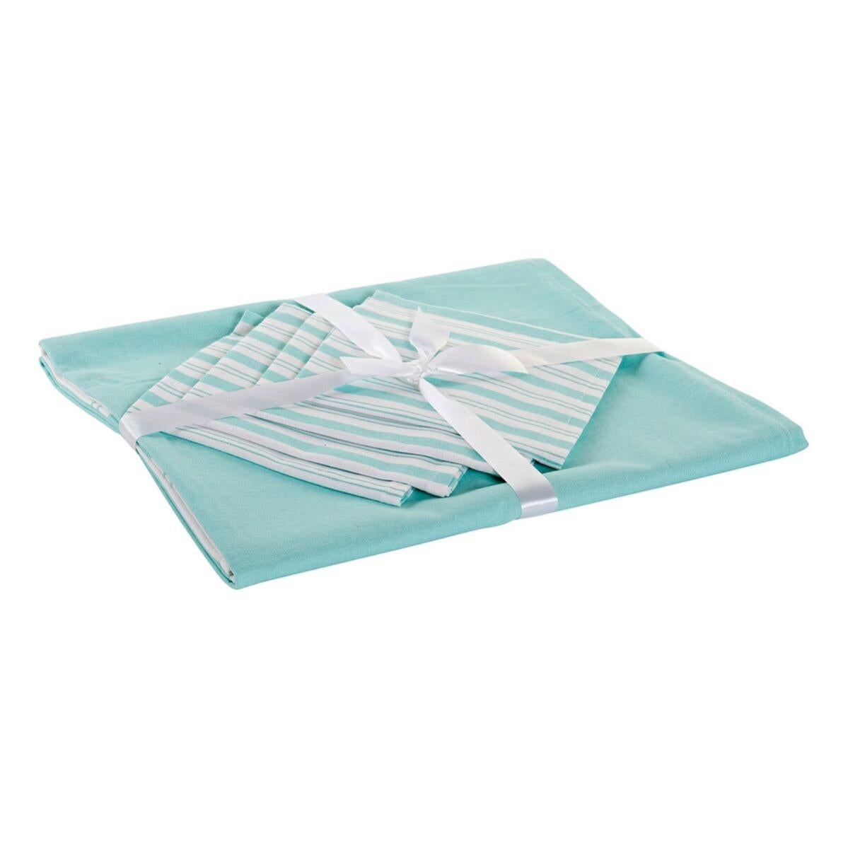 Tovaglia A Tema Corsa Di Cavalli In Plastica - 150x250 Cm - Verde Con Bordo Derby - Per Feste A Trama - 4