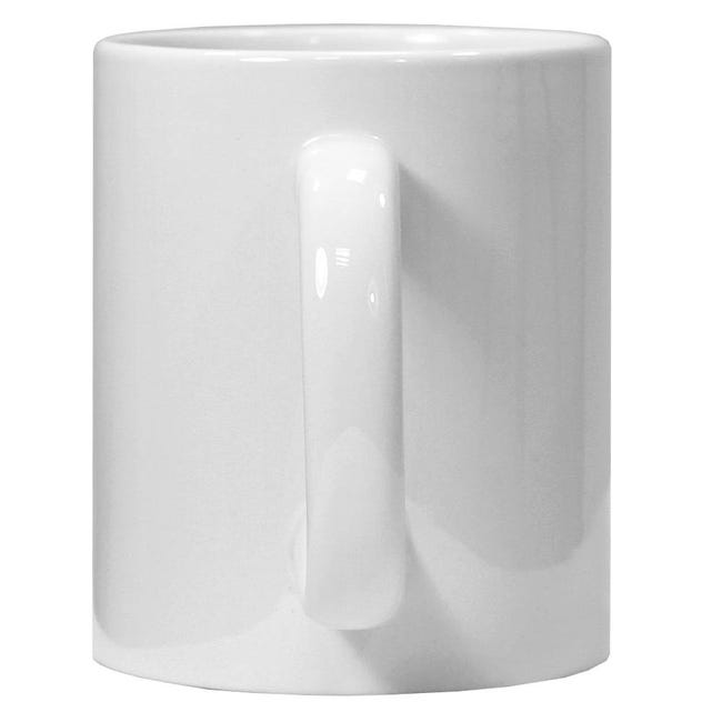 Tasses en plastique blanc pour sublimation