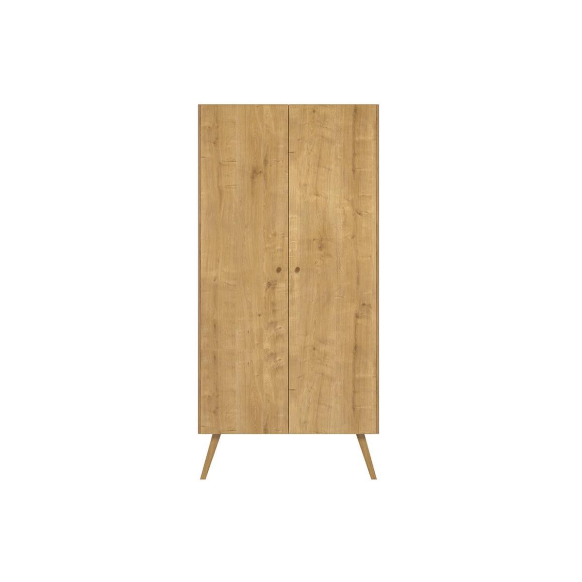 Armoire scandinave finition bois chêne clair L100 cm MAHE Leroy Merlin