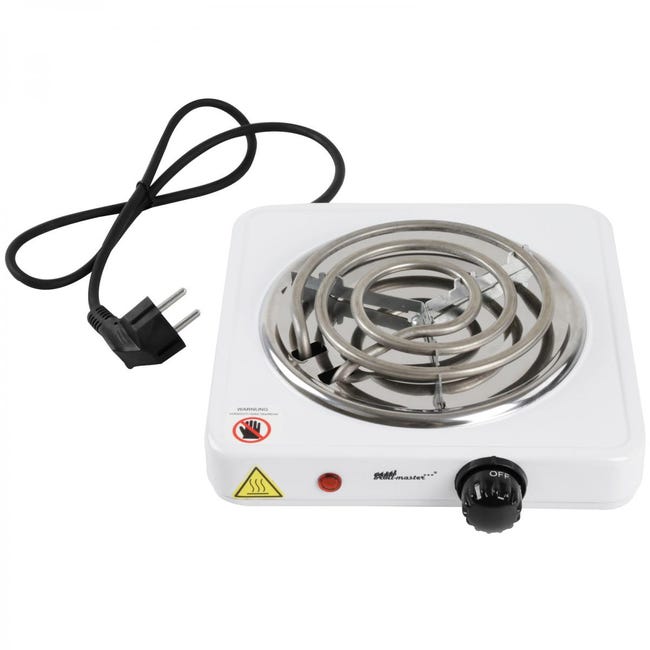 Plaque de cuisson électrique 1 feux 1000 watt protection
