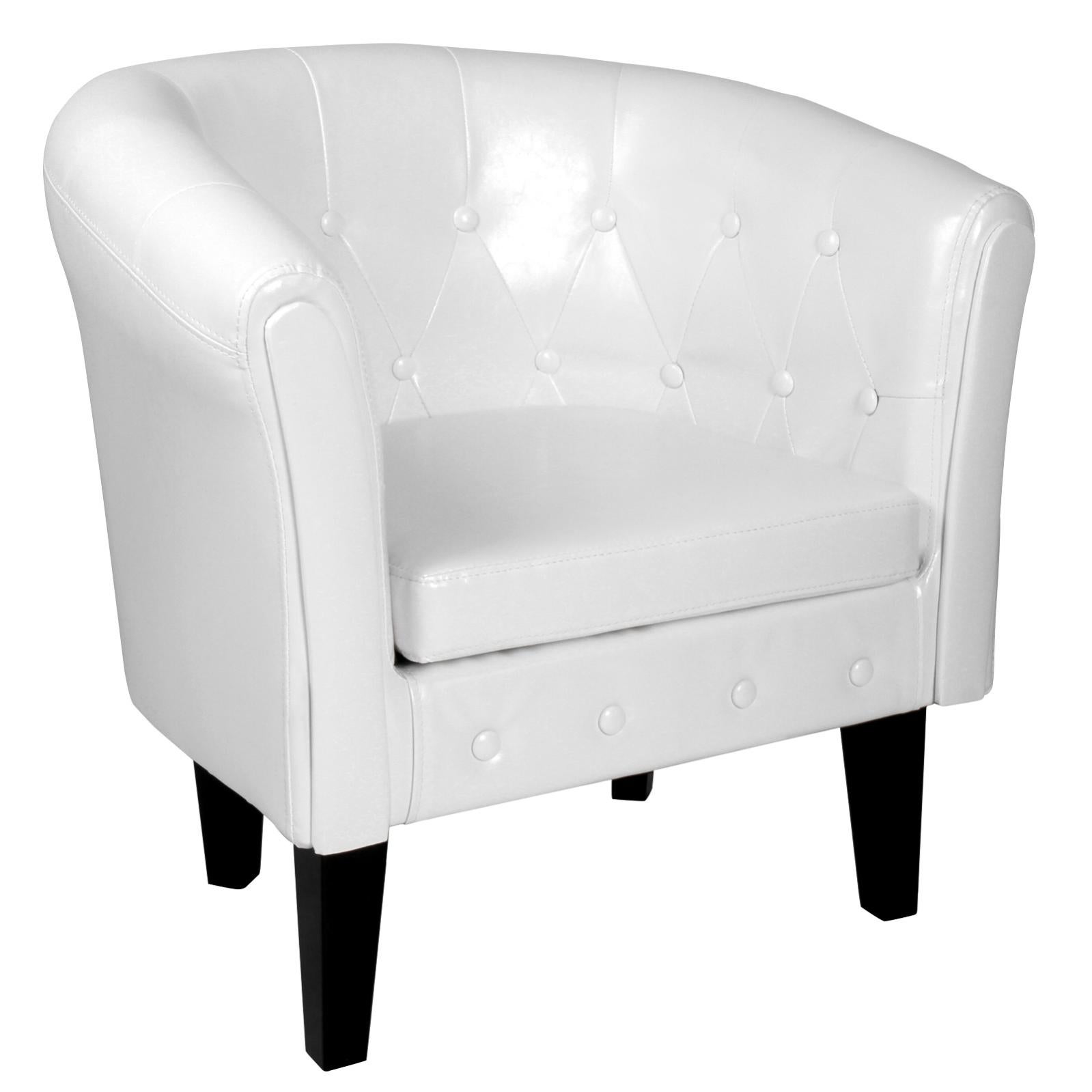 CHESTERFIELD - Chesterfield fauteuil - Groen - Kunstleer | Leen Bakker