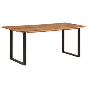 Tables design au meilleur prix, Table repas extensible BRIO mélaminé blanc  cérusé 90 x 160 cm 2 allonges de 50 cm.