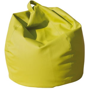 Pouf per Bambini in Similpelle Giallo Happers
