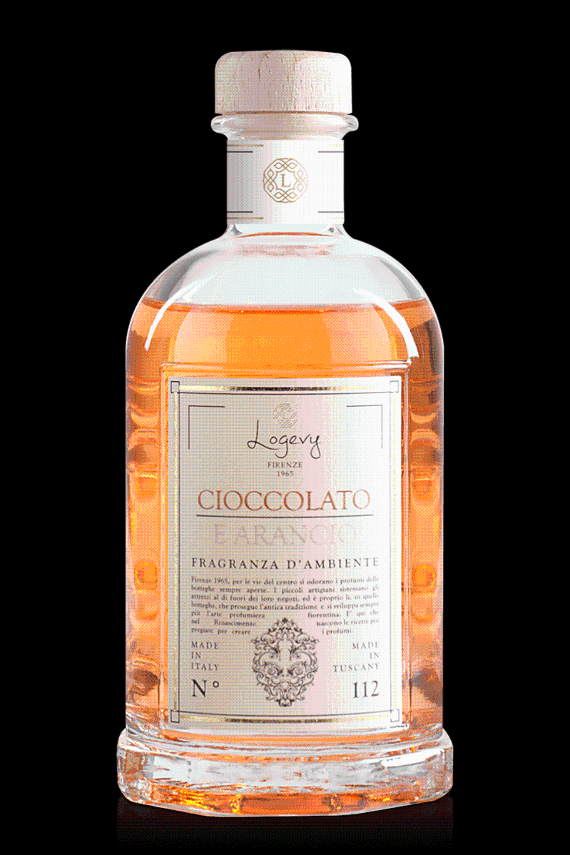 LOGEVY - 500 ml navulling diffusers - abrikoos en basilicum LOGEVY - 500 ml navulling diffusers - abrikoos en basilicum