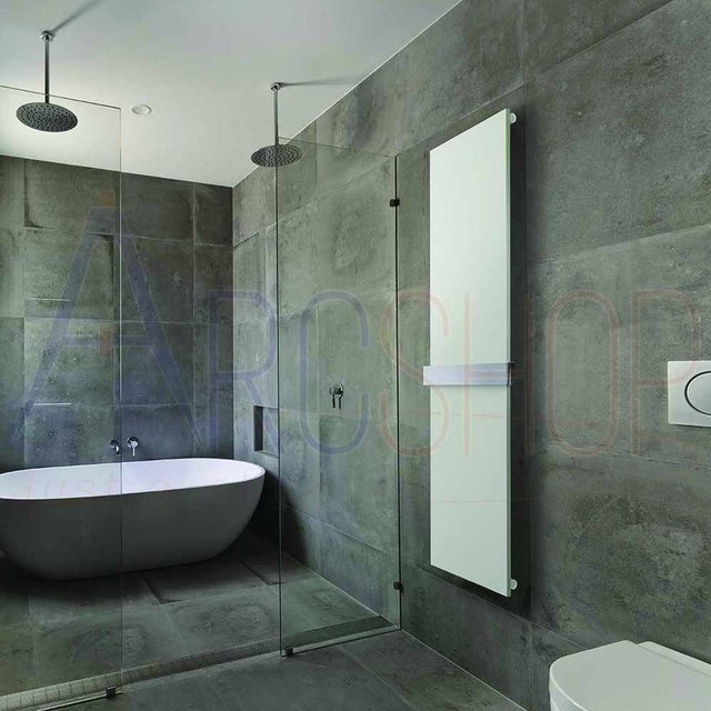 Termoarredo a piastra Lazzarini Ischia 1800x450 mm bianco cod.