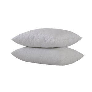 Lot de 2 Oreillers Fermes 60x60cm à mémoire de Forme, Coussin carré  antiacarien et anti allergénique PROMOLINGE