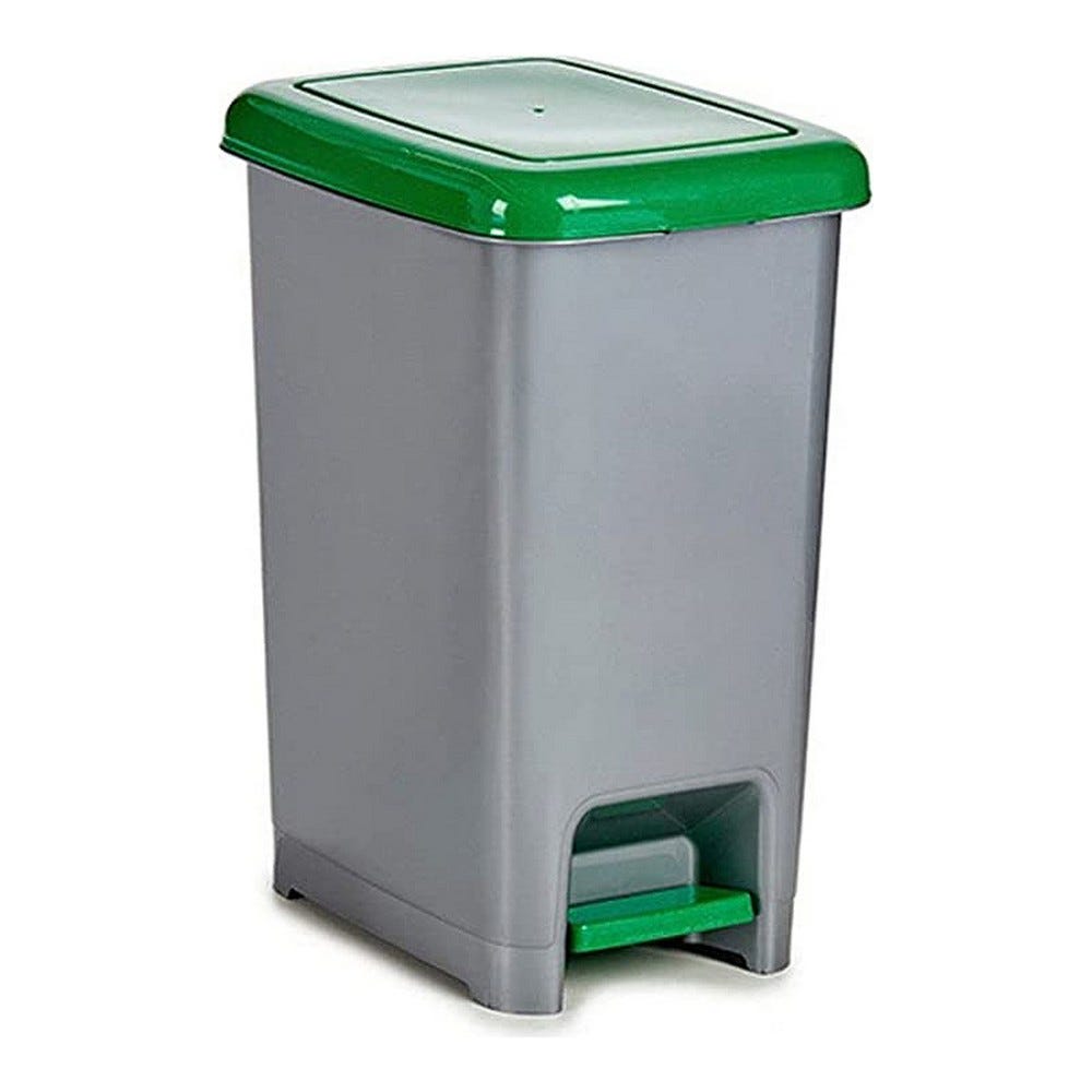 Cubo Basura Reciclaje 15l Jade Green 211867 — Bricoruiz
