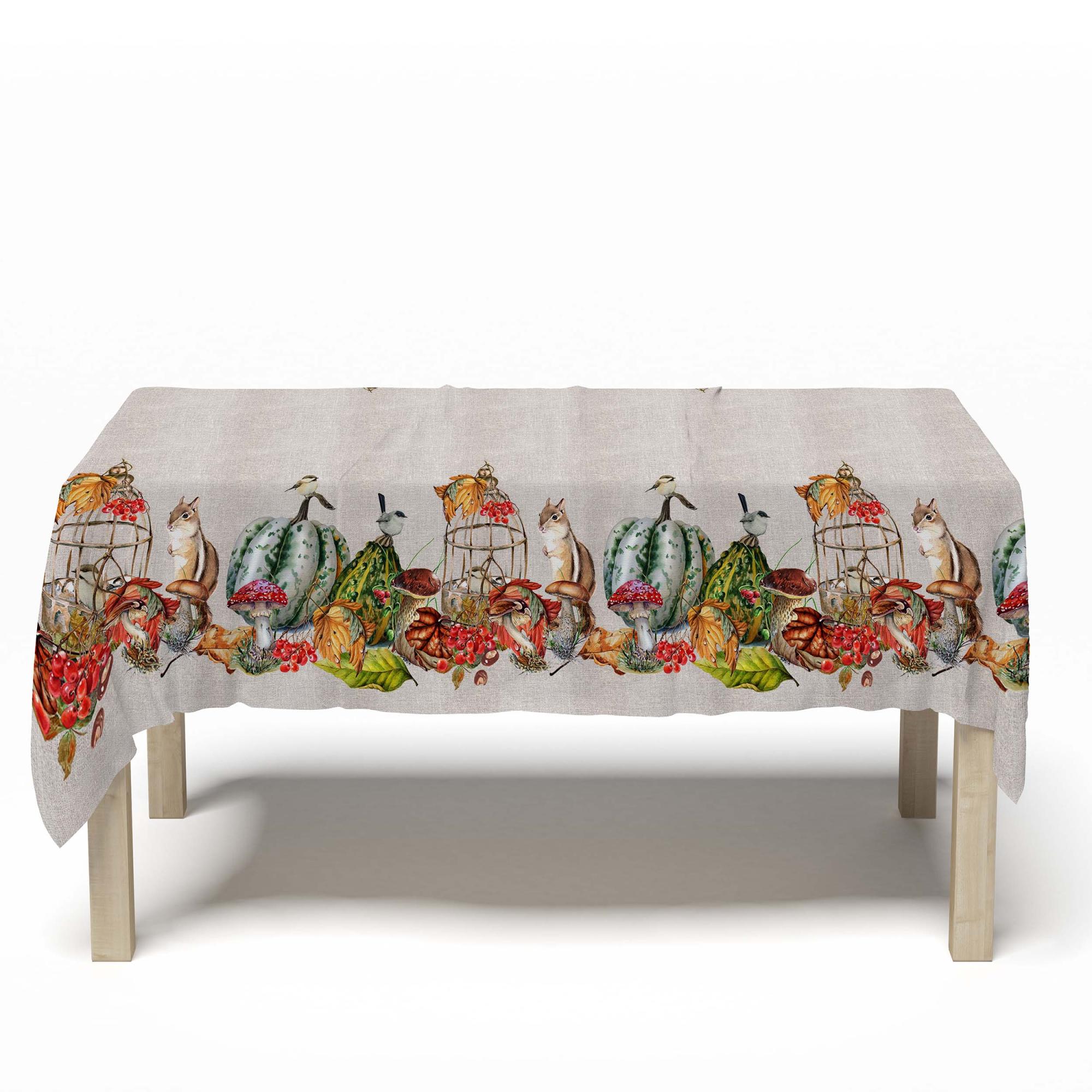 Wewoch Tovaglia Decorativa Floreale In Pizzo 152x264 Cm, Antimacchia E Idrorepellente, Per Sala Da Pranzo