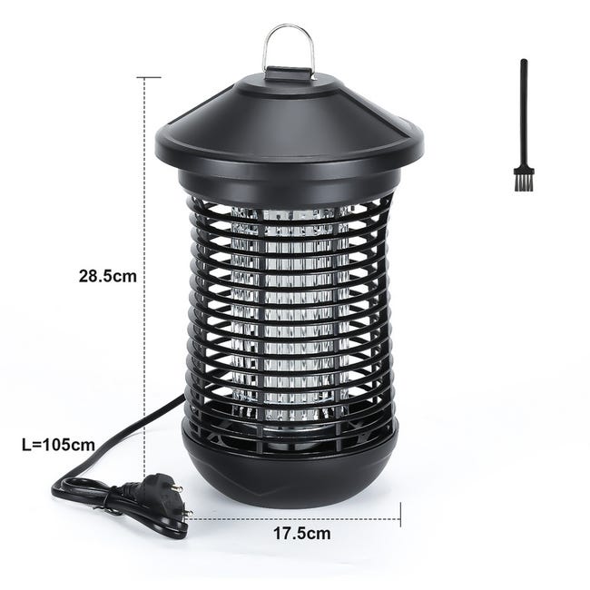 Lampada antizanzare Lampada antizanzare Killer elettrico per insetti LED  Trappola per insetti Luce UV Mosquito Killer 18W