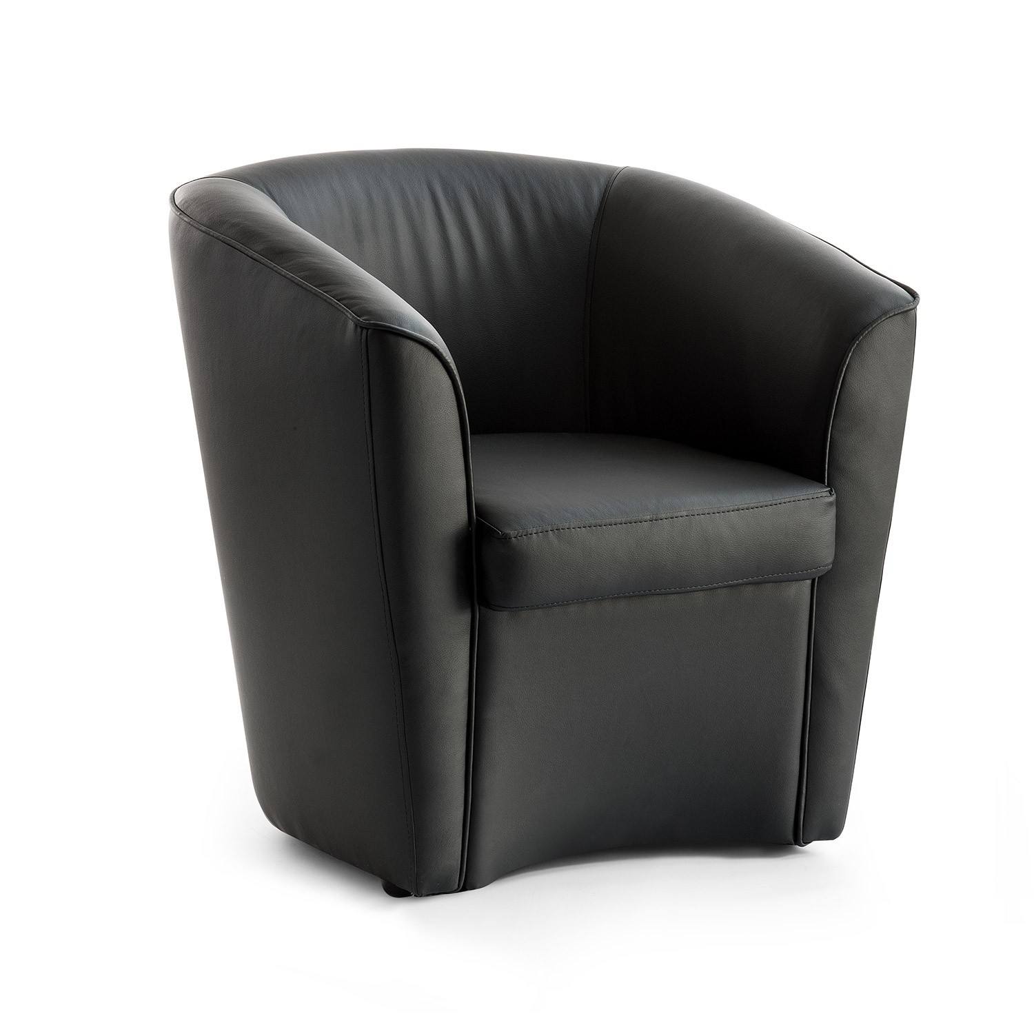 milano leather swivel chair