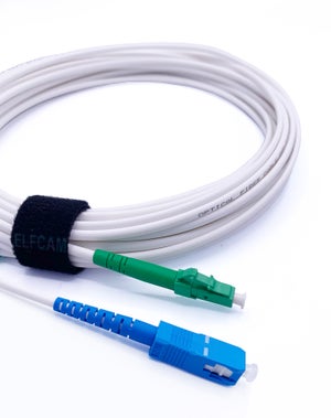 Câble Ethernet Fibre Cat6 - Haute Performance pour Réseau LAN – Elfcam