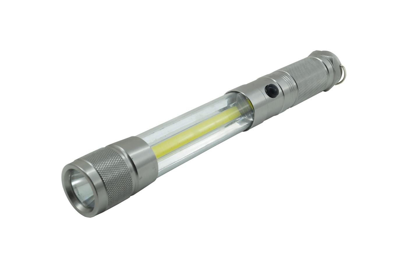 POLY POOL Torcia LED Portatile ALUPRO 3W – 200 Lumen, 3 Modalità, Fuoco Regolabile, Alluminio IP44