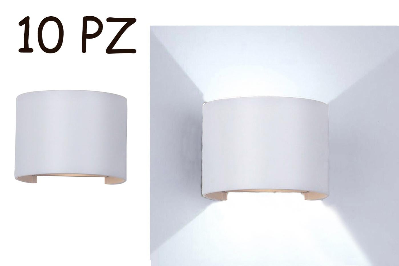 Applique Moderno LED G9 Lampada Luminosa Parete Muro Doppio Fascio Luce Interni Soggiorno Ufficio Camera Letto 230v Colore Bianco 88042637