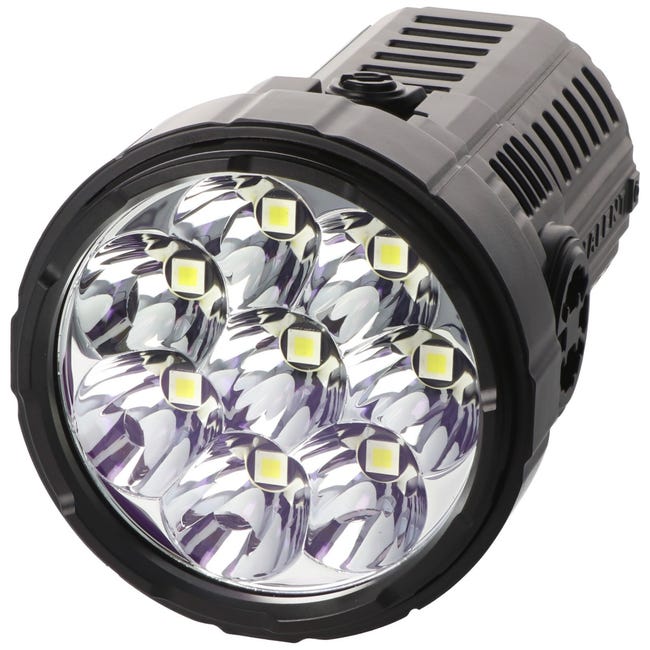 Lampe de poche LED Imalent RS50 avec 20 000 lumens, portée 1 160 mètres, y  compris 3x 21700 batteries Li-Ion