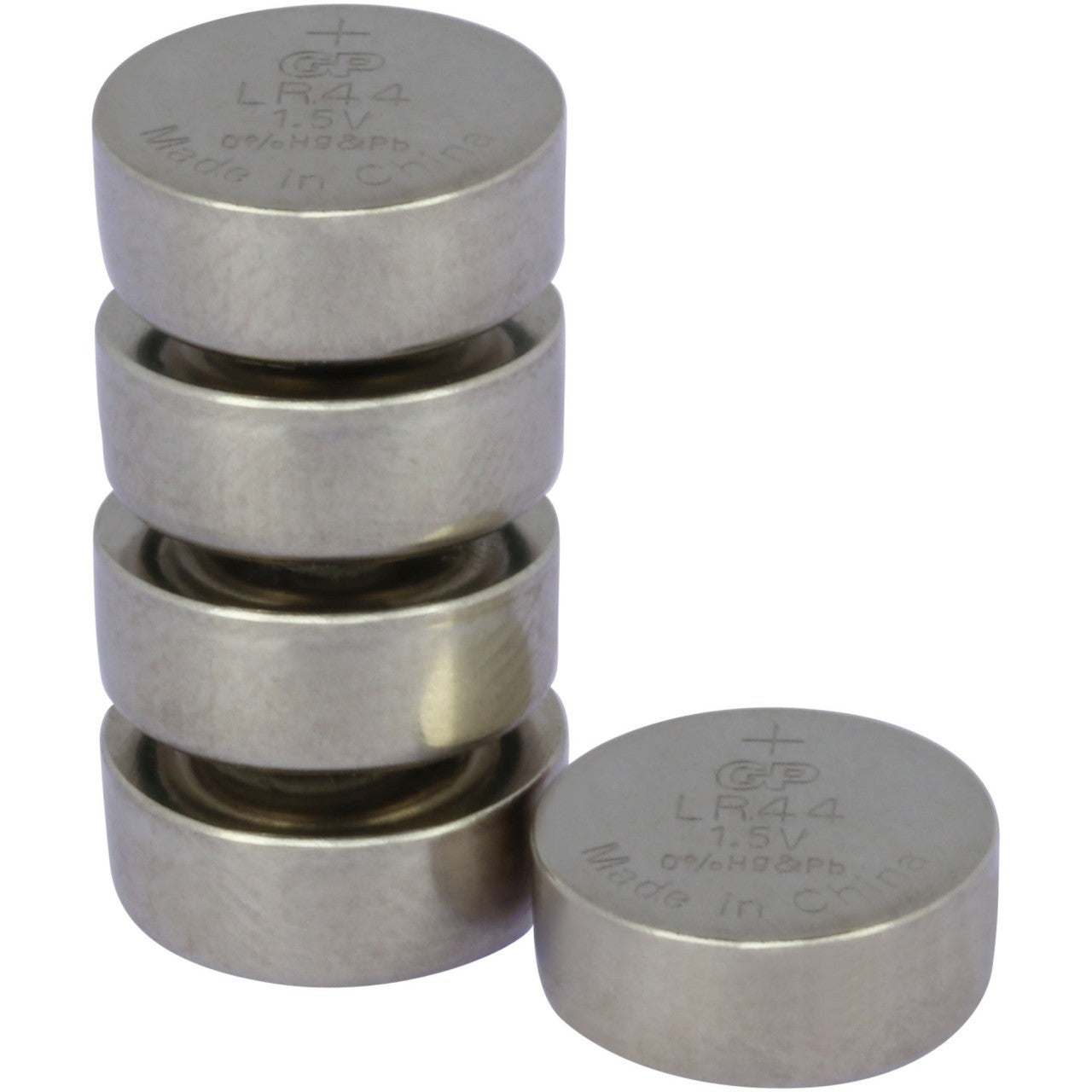 Pile bouton alcaline A76 (LR44) GP 1.5V 10 pièces