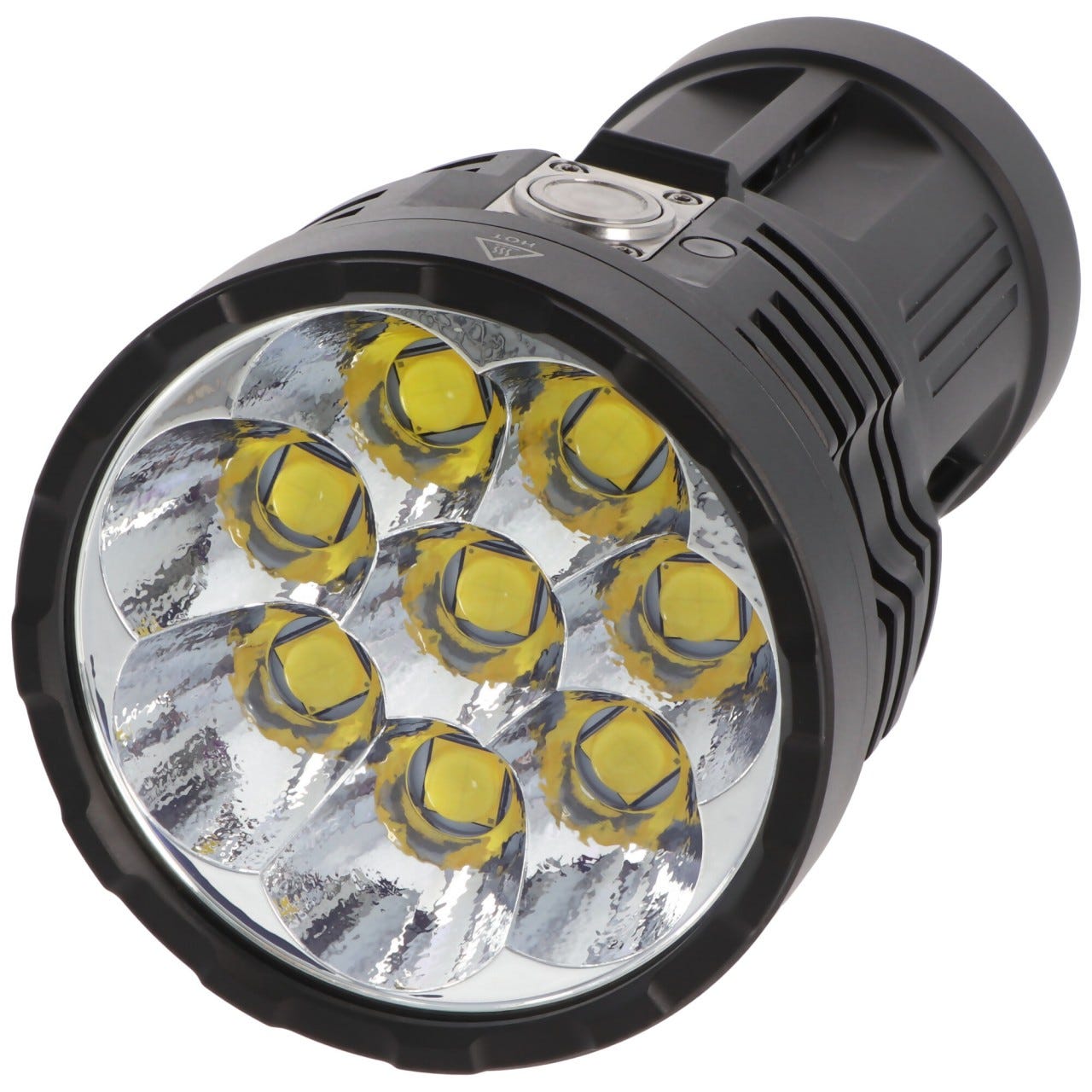 Lampe de poche LED rechargeable, 200 000 lumens haute luminosité