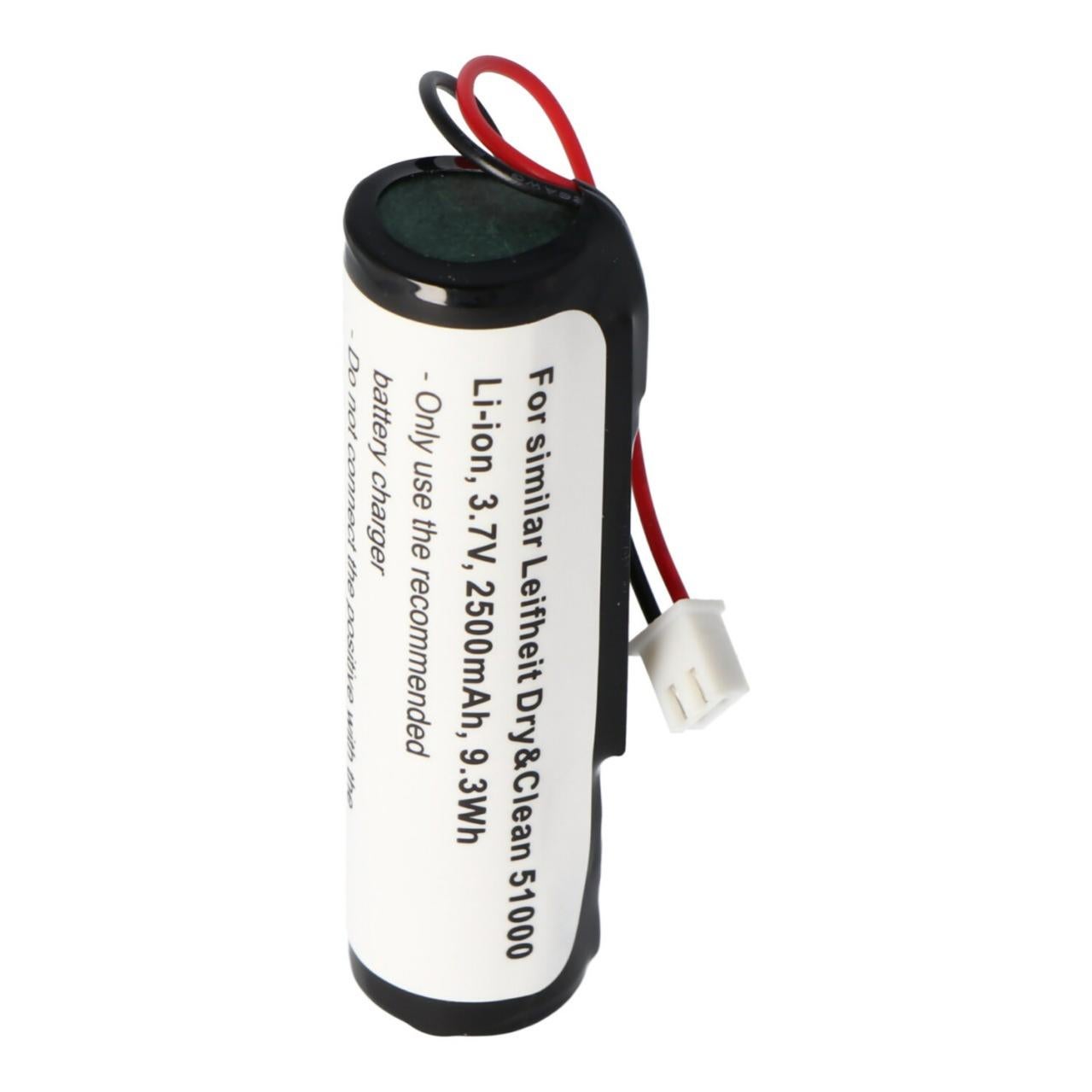 AccuCell Akku Passend Für Leifheit Dry&Clean 51000, Li-Ion, 3,7V, 2500mAh, 9,3 Akku 2500 MAh  3 Akku 2500 Mah 3 7 V S0o7s05x