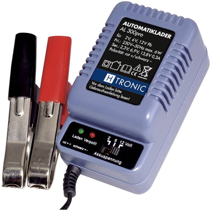 ▷ Acide de plomb chargeur de batterie 6V et 12V 2A