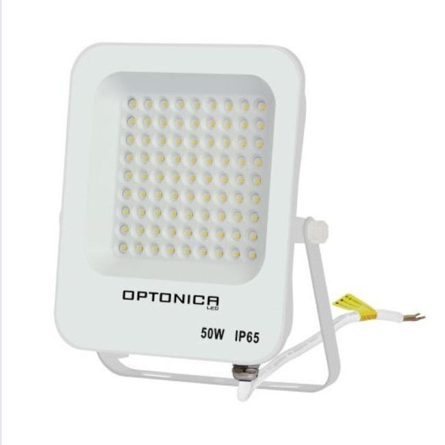 Projecteur LED 50W (250W) Blanc Étanche IP65 4000lm - Blanc Chaud 2700K