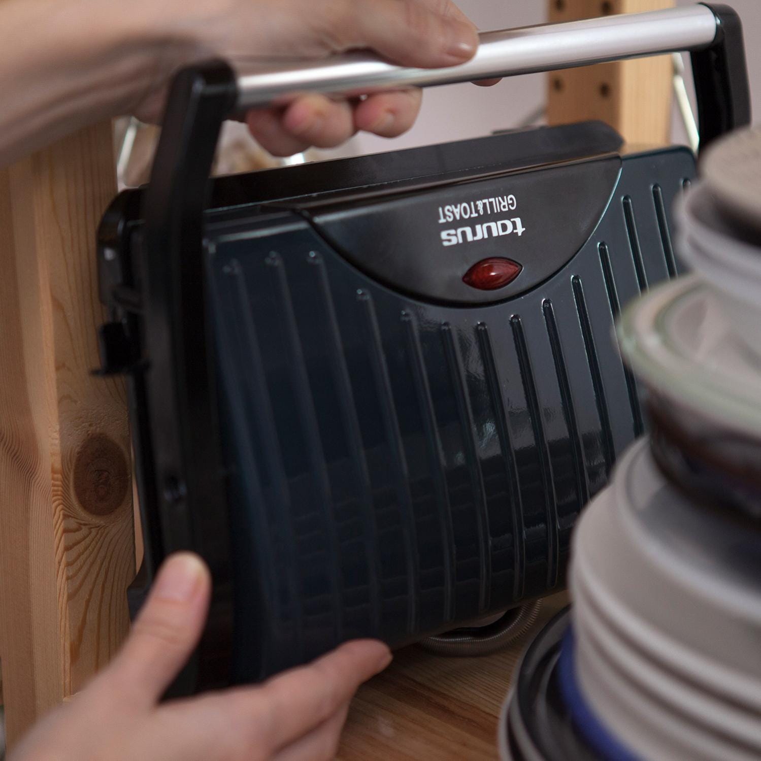 Sandwichera superficie discount plana