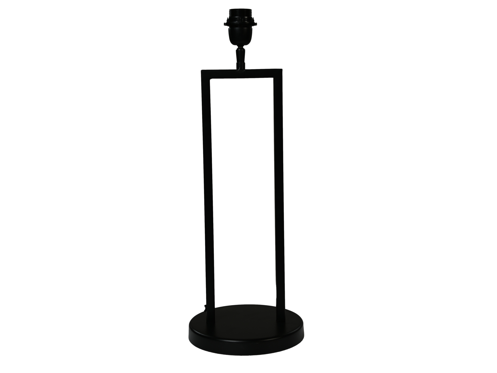 Lampe de table en métal noir 20 x 20 x 55 - HSM | Leroy Merlin
