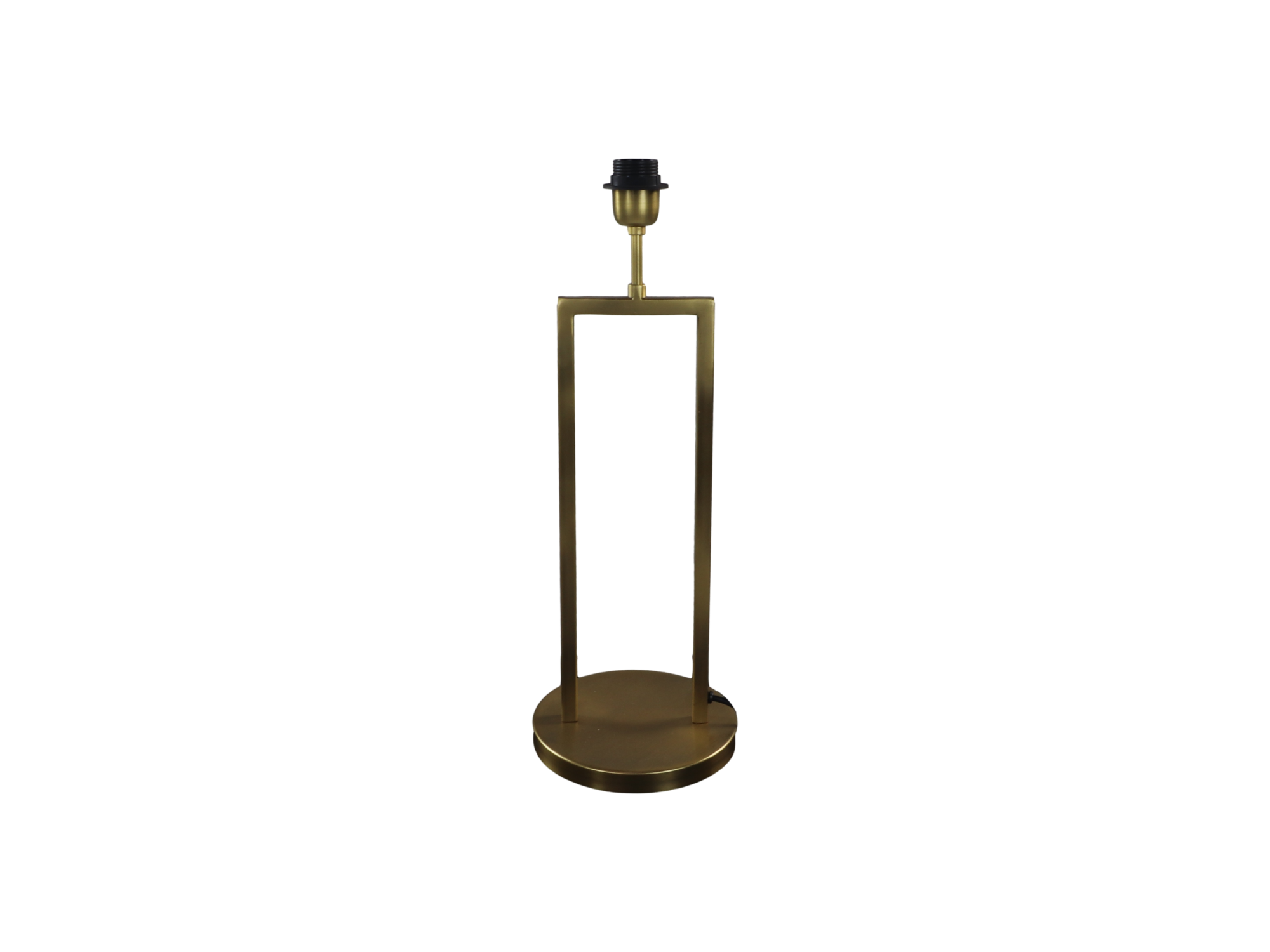 Lampe de table - Métal - Or - 20x20x55 cm | Leroy Merlin