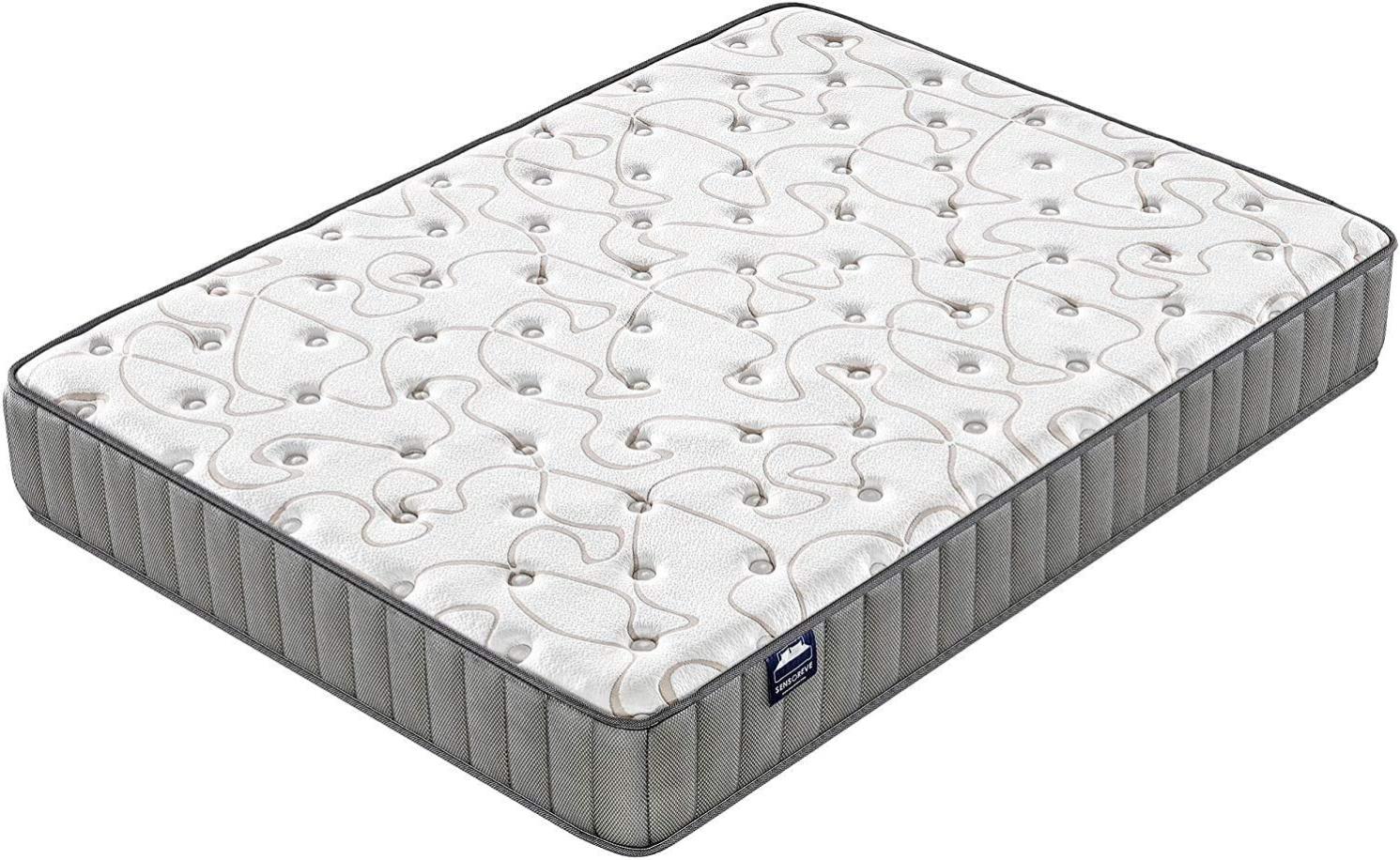 Topper Per Materasso Queen Size Memory Foam 7,6 Cm - Raffrescante Con Copertura In Bambù Lavabile - Certificato OEKO-TEX