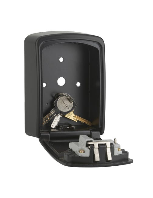 Cassetta portachiavi keybox a muro da esterno, combinazione a 4 cifre, per  chiavi portone B&B - THIRARD
