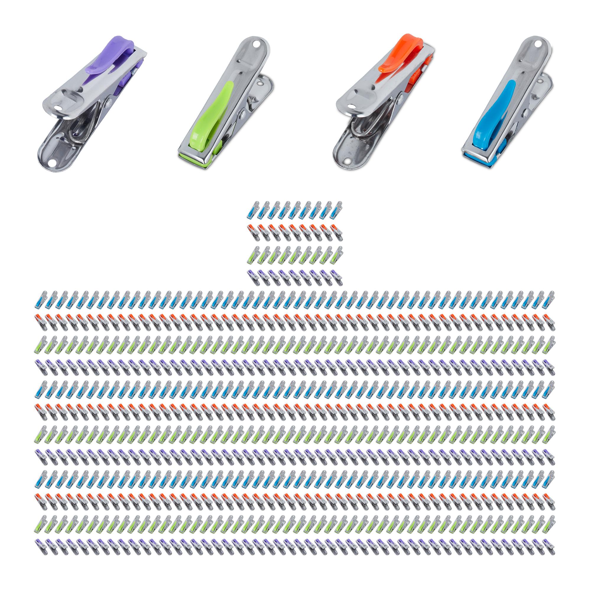 Set Da 25 Mollette Per Appendini In Filo Di Acciaio Inossidabile - Clip Resistenti E Antiruggine Per Stendere Vestiti, Asciugamani E Organizzazione Casa