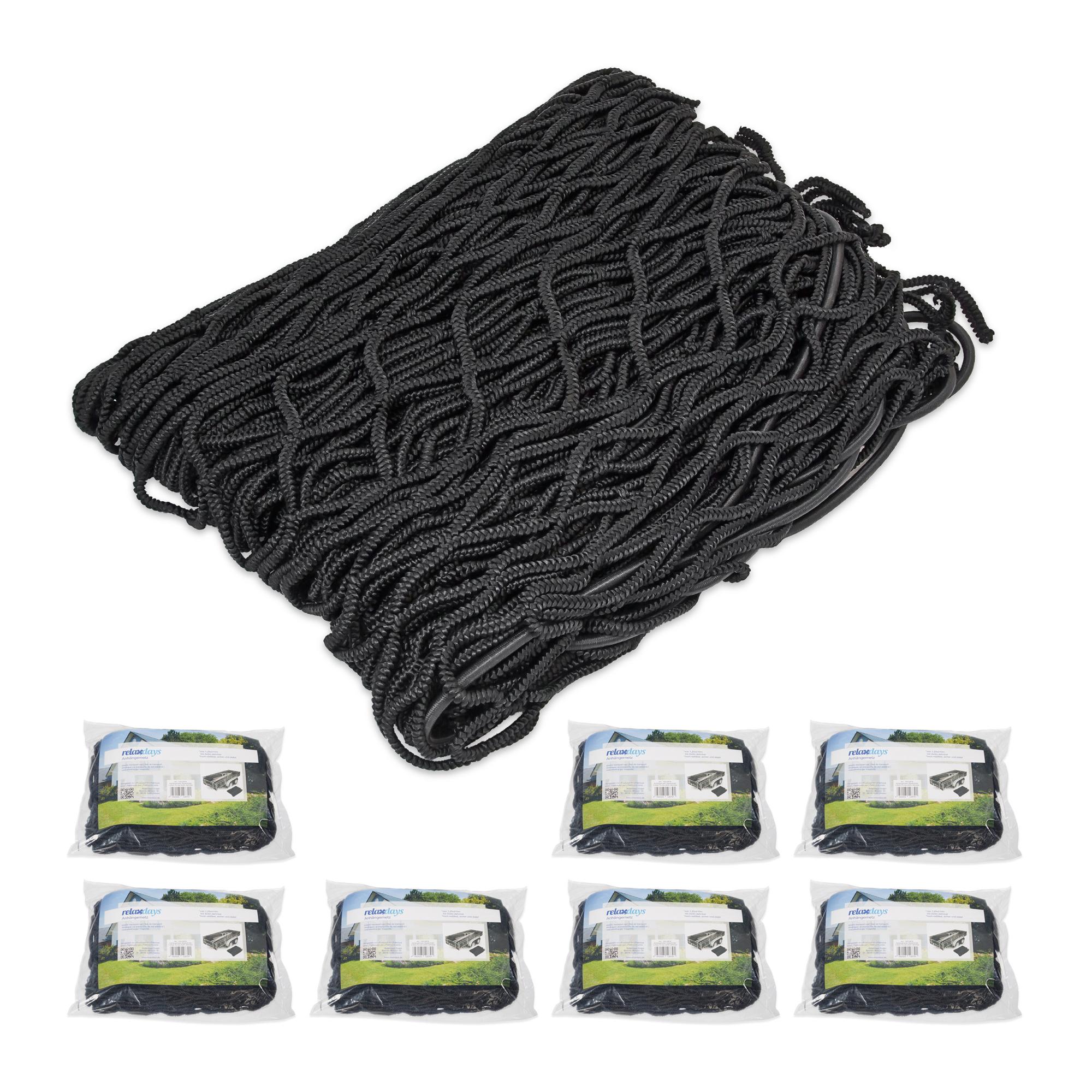 Filet de remorque, lot de 8, protection chargement extensible jusqu