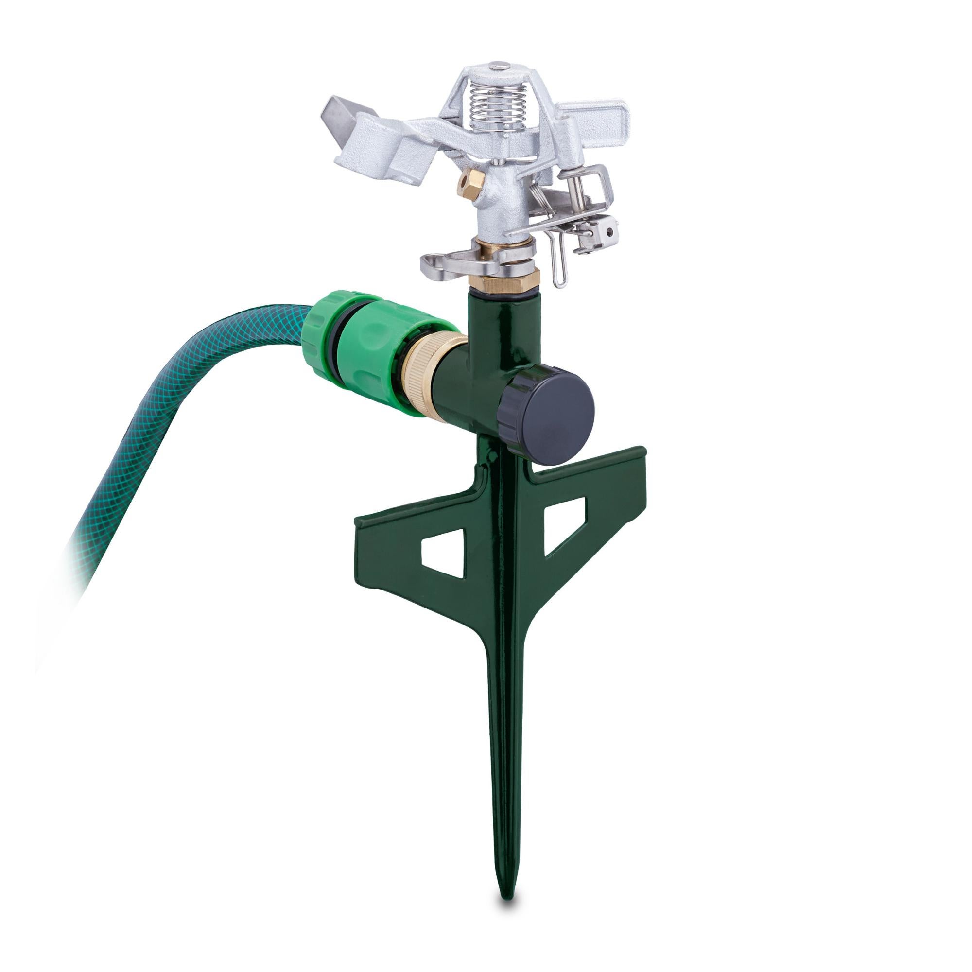 IRRIGATORE A SETTORI 4 JET LIFT SU PUNTALE GF PLASTICA INNESTO RAPIDO 8004-3670