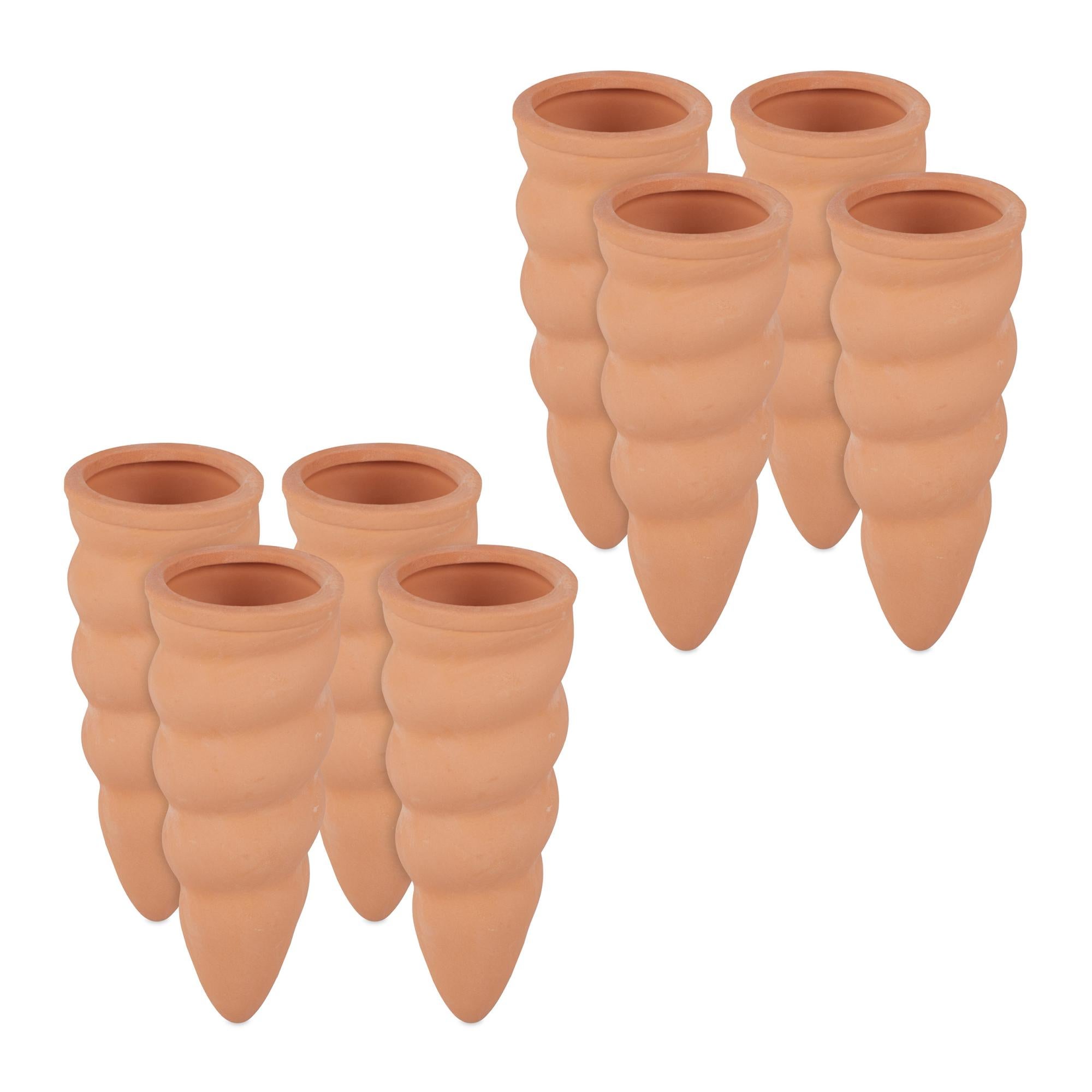 Relaxdays Sfere da Irrigazione a Goccia, Set da 4, Design a Fungo, 110