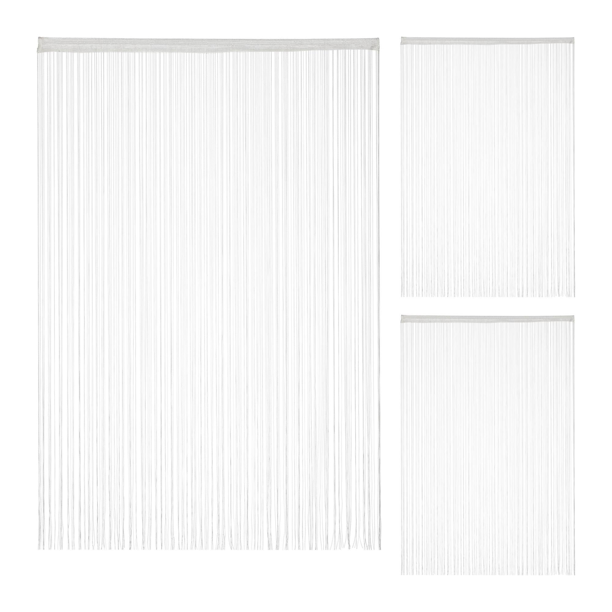 Tenda A Pacchetto Woody In Cotone - 120x140 Cm Con Sfere Di Legno, Stile Country