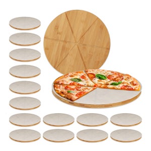 Pala Spatola Per Pizza Con Manico In Legno 49x30,5cm dfh