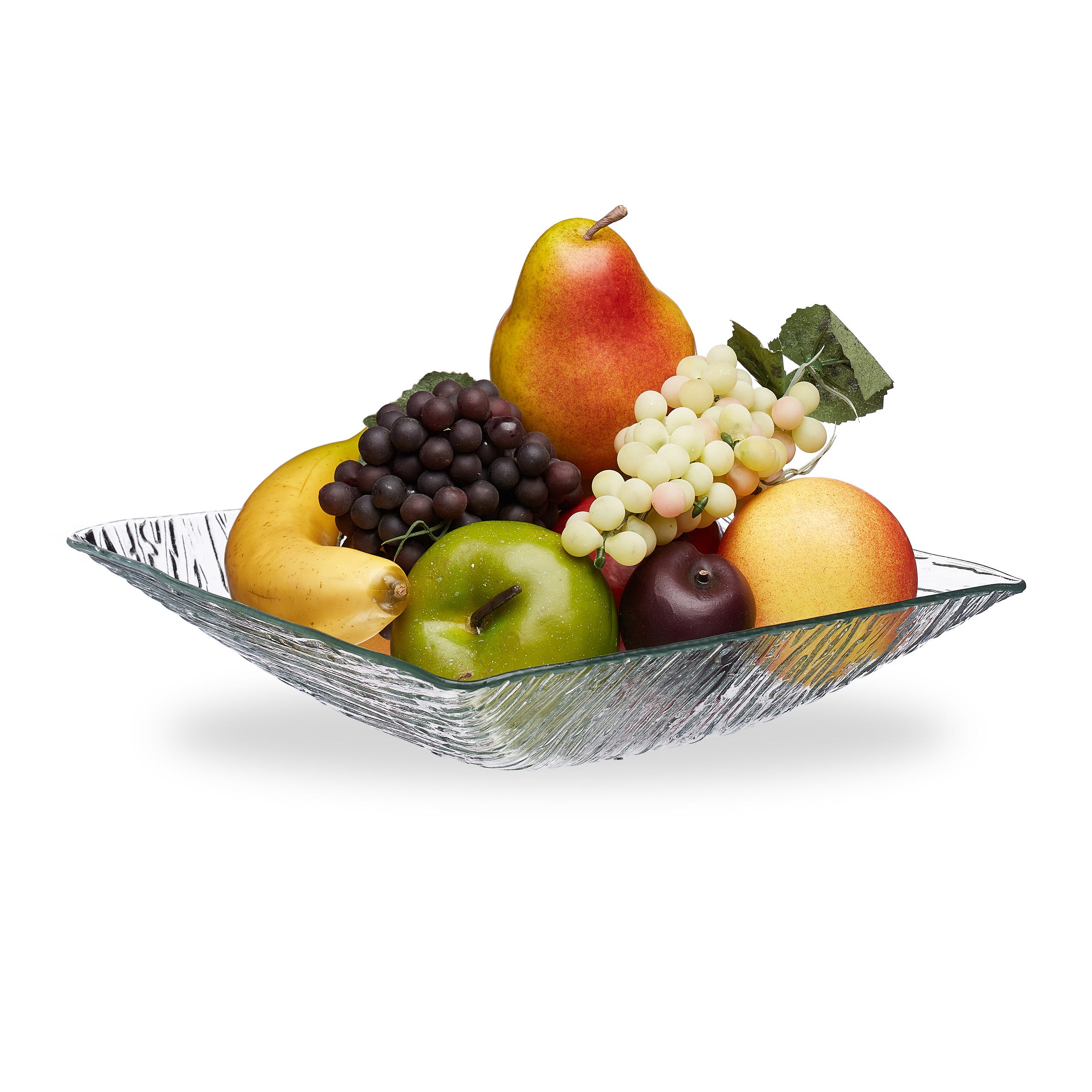 Ciotola di vetro per insalata di frutta e verdura per la casa da tavola  giapponese creativa bella netta rossa dessert cristallo piatto trasparente  (colore : 7 Dia 17,5 cm) : : Casa e cucina