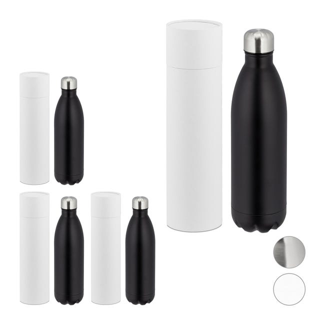 Bottiglia Termica IGLOO Tumbler 12 In Acciaio Inox 304 – 0,35L, Bianca, Ermetica Con Tappo Flip 'n' Sip E Maniglia Pieghevole