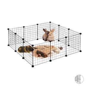 Cage Clapier lapin Extérieur 220 x 56 x 83 cm Modèle 012 Sheriff BB LOISIR