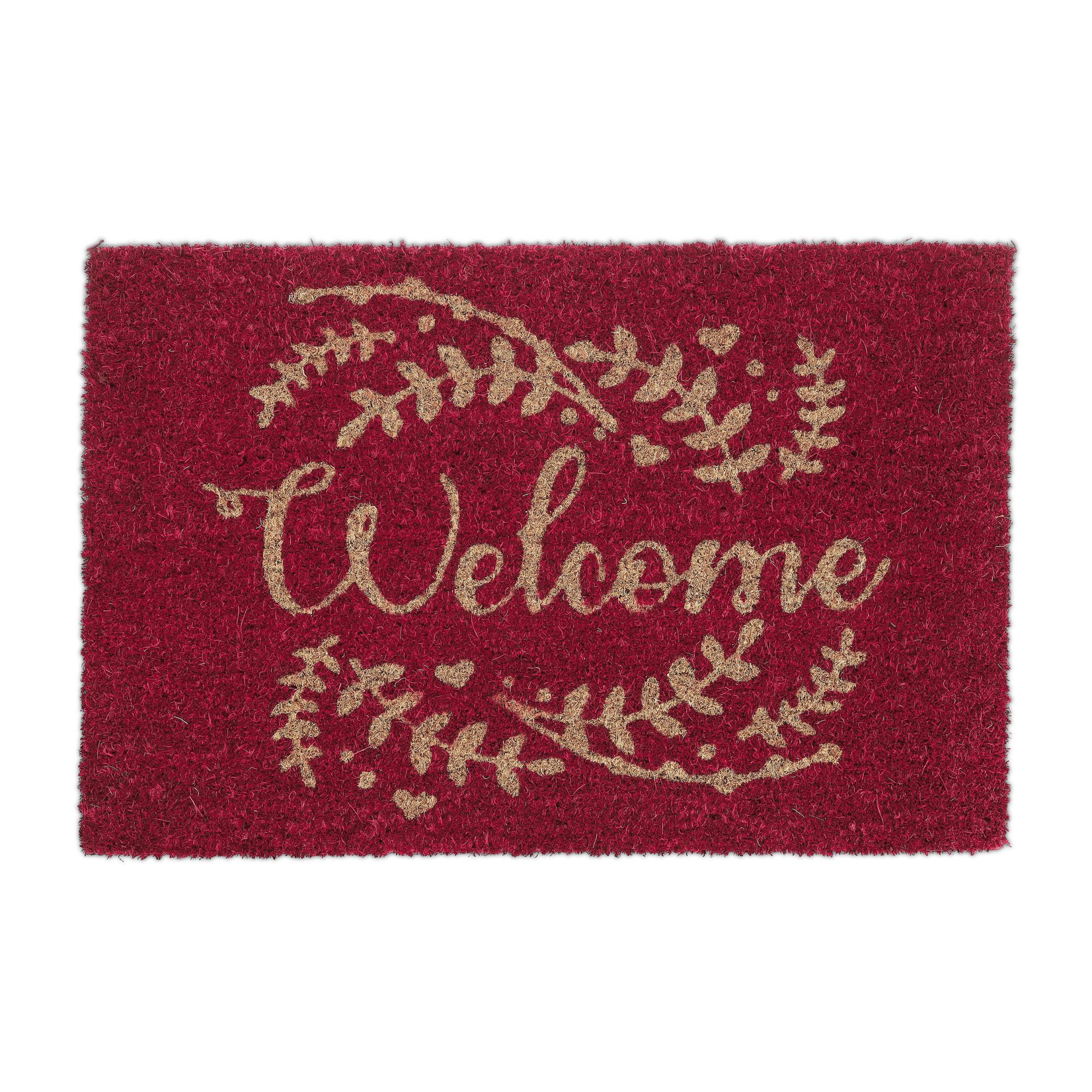 Zerbino Di Benvenuto Semicircolare In Fibra Di Cocco - Antiscivolo, Per Interno Ed Esterno - Foto 10