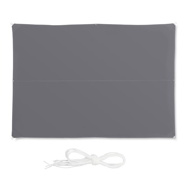 Tenda da Sole per Esterno 180 x 320 c Tessuto HDPE Idrorepellente e Tenda da Sole per Esterno 180 x 320 c Tessuto HDPE Idrorepellente e