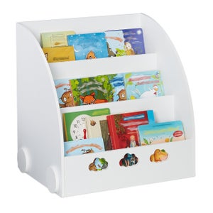 Libreria Montessoriana per Bambini, Scaffale Multistrato per Libri e  Giocattoli, Mobile Portalibri Portaoggetti Organizzatore in Legno per  Cameretta