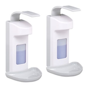 Dispenser igienizzante a muro 500 ml bianco