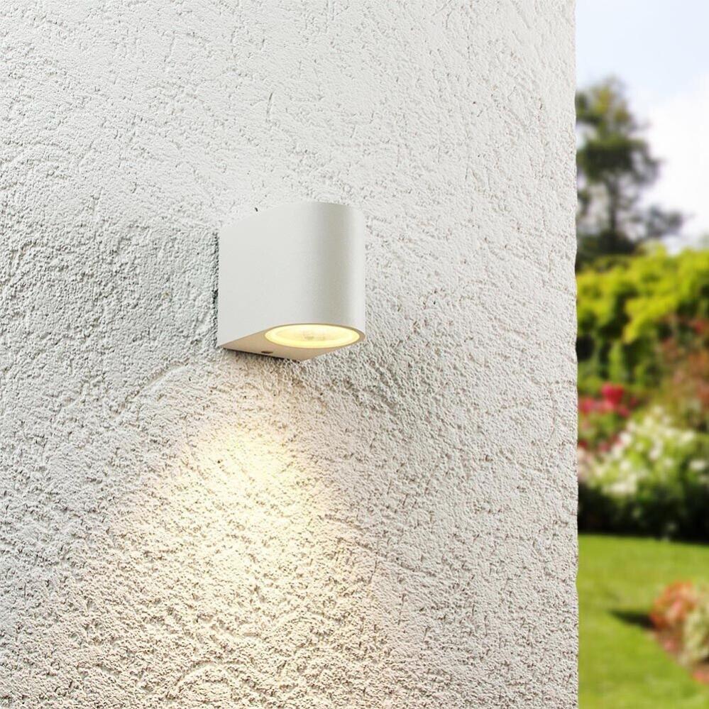 Applique Da Parete Con Interruttore | Orientabile 350°+90° | GU10 | Bianco Opaco - Foto 2