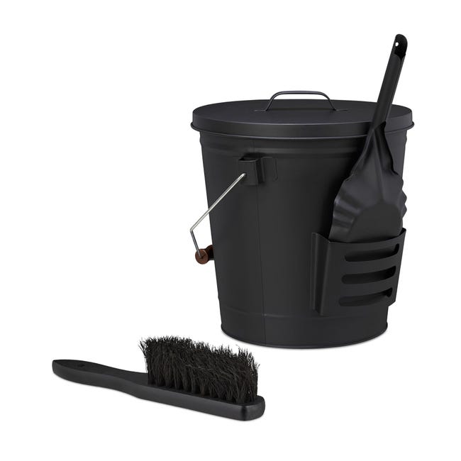 Barbecue A Carbonella Grande Con Coperchio E Camino - Griglia Da Esterno Per 10+ Persone - Nero, 147x70x126 Cm