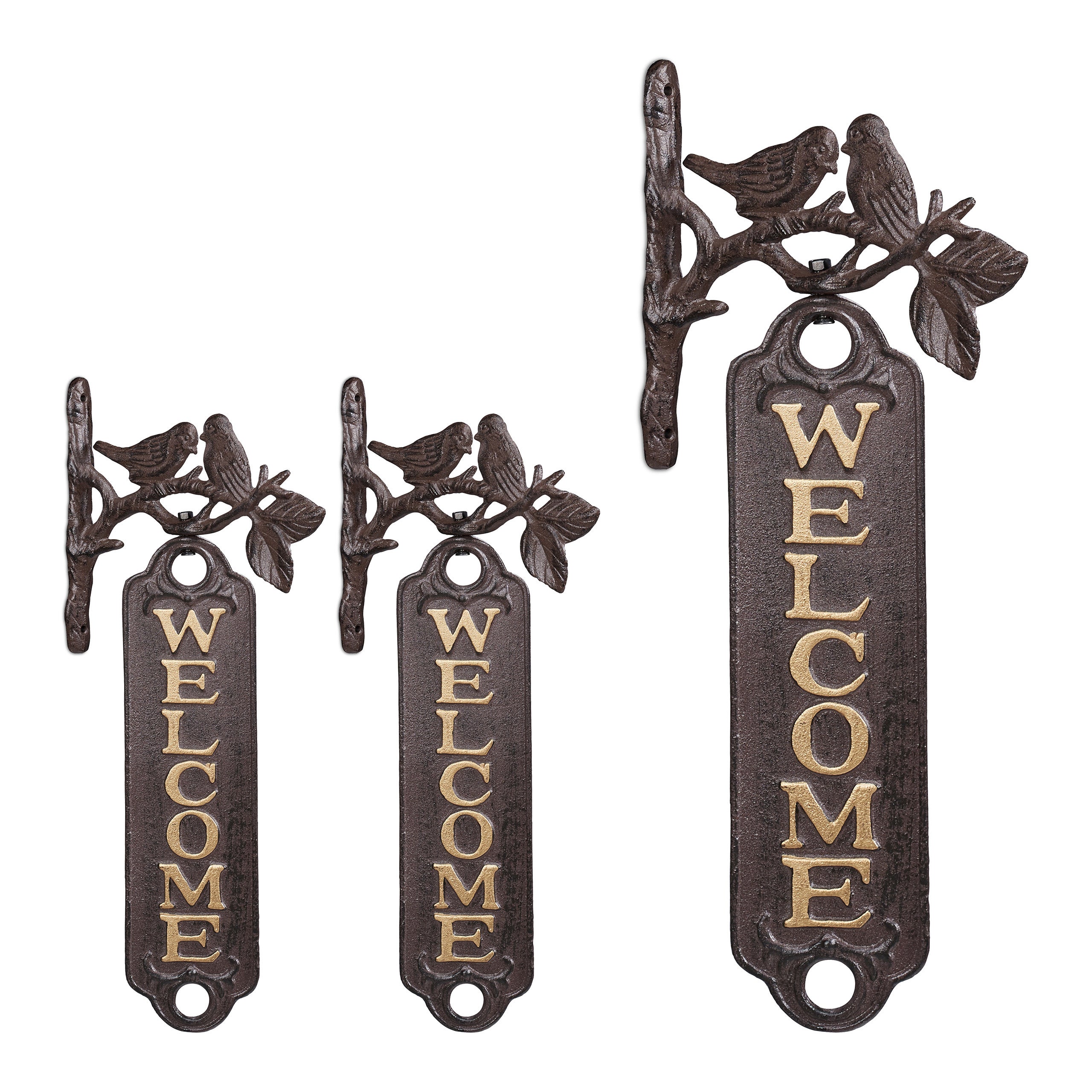 Cartello Welcome, Cartello di Benvenuto per Porta, Cartello Welcome Legno  in Stile Marina per Decorazione, Targa Welcome Esterno per Veranda,  Giardino, Decorazione per la casa, 26.5 * 11.5 cm : : Giardino e  giardinaggio