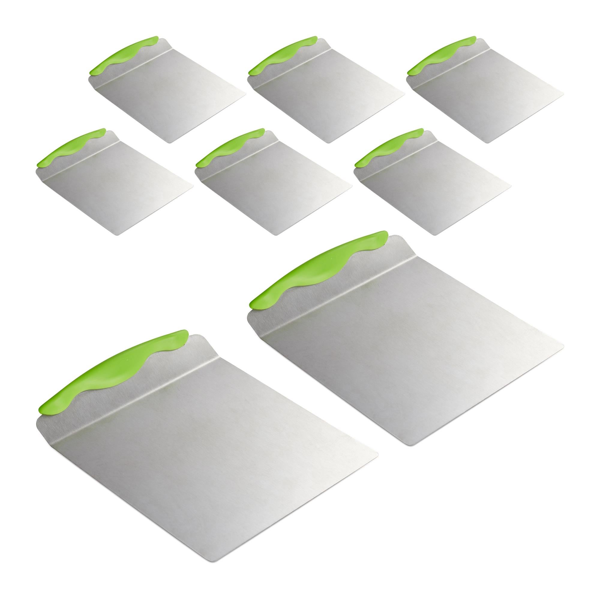GoGeiLi Set di 3 Palette da Dolce, Paletta Torta in Acciaio Inossidabile da 23,6 cm, Lavabile in Lavastoviglie