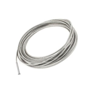 Câble acier 3 mm / fil acier - Acier inoxydable A4 - 7x7 - 10 mètres