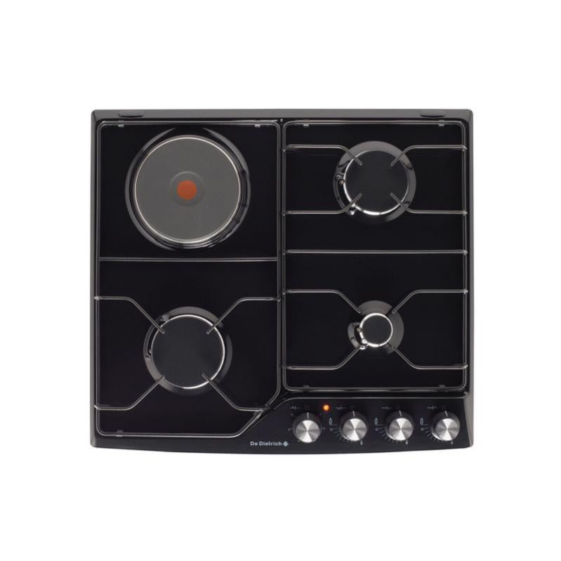 DE DIETRICH Table de Cuisson Mixte 3 Gaz et 1 Electrique Leroy Merlin